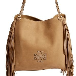 Tory Burch Harper Fringe Leather Tote